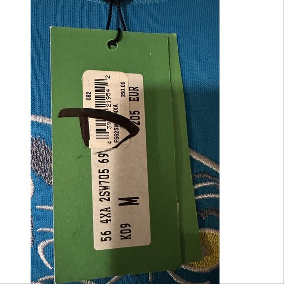 Kenzo Paris Blue Tiger Embroidered Logo Crewneck Sweatshirt, Womens Size Medium - Picture 8 of 8